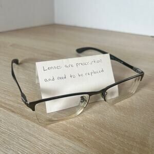 Ray-Ban RB8413 2620 Gunmetal Carbon Fiber Black Eyeglasses Frames Only 52-18-145